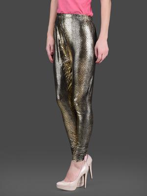 reptile printed polyknit spandex leggings - 1126320 - Standard Image - 2