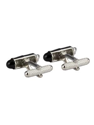 black metal cufflink - 11270935 - Standard Image - 2