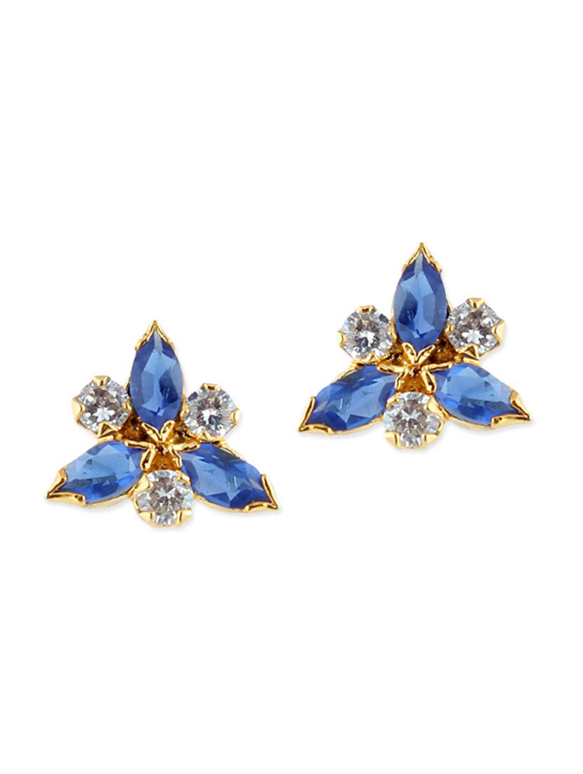 blue embellished brass studs - 11275826 - Zoom Image - 1
