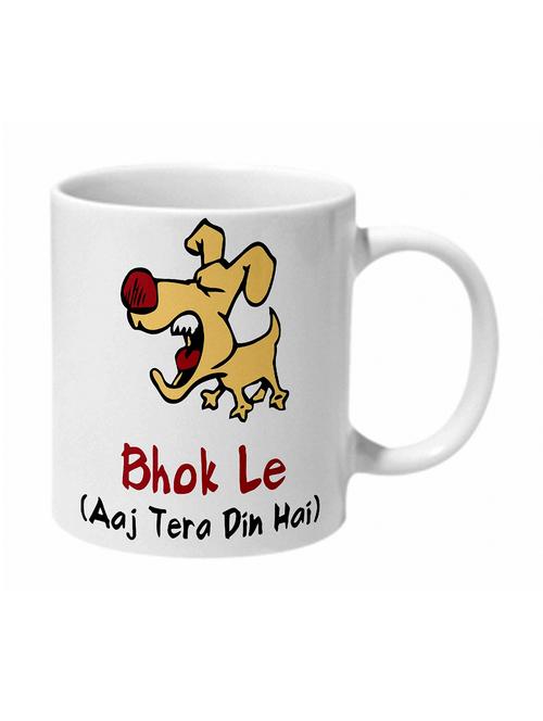 mooch wale bhok le ceramic mug - 11280321 - Standard Image - 1