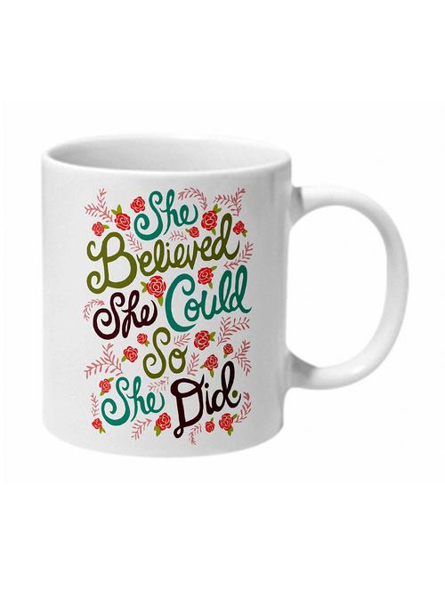 mooch wale she believed she could so she did ceramic mug - 11280627 - Standard Image - 1