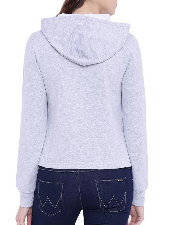 hooded neck sweatshirt - 11284616 - Zoom Image - 3