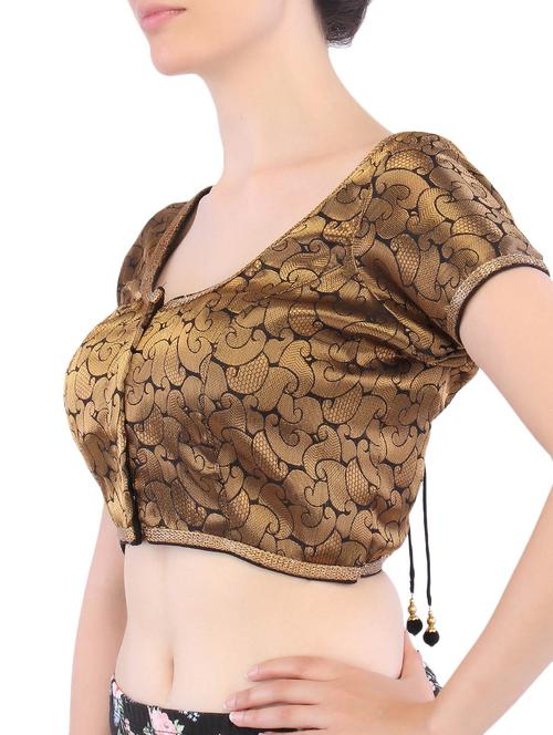 Paisley Brocade Stitched Blouse - 1129133 - Very Small Image - 1