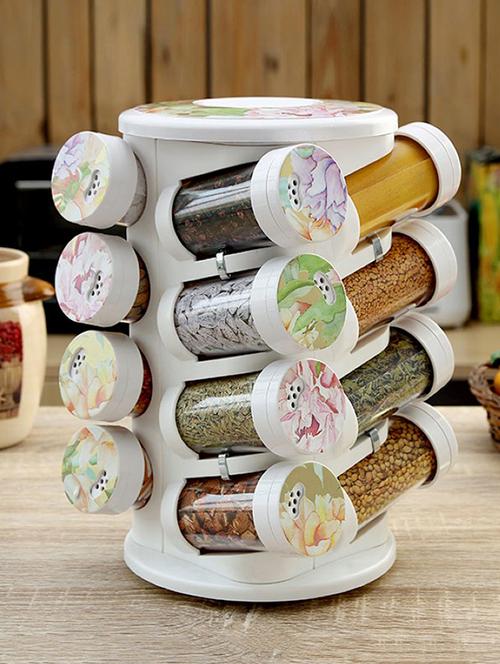 printed spice tower set of sixteen - 1129762 - Very Small Image - 1