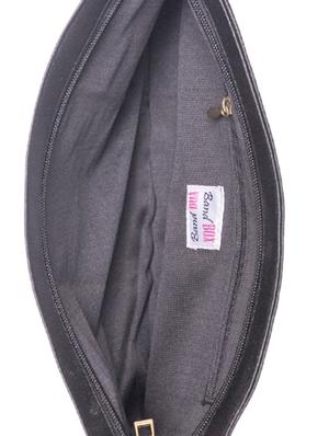 white polyester clutch - 11303611 - Standard Image - 3