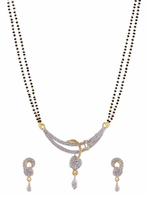 white gold plated other necklace - 11310073 - Very Small Image - 1
