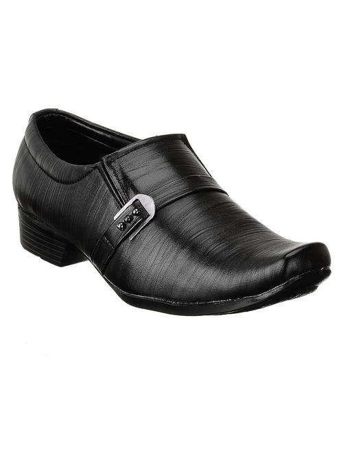 black leatherette slip on - 11312411 - Very Small Image - 1