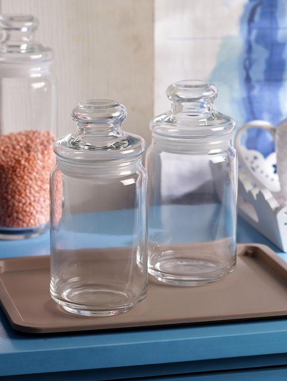 ocean pop medium 750 ml storage jar - set of 6