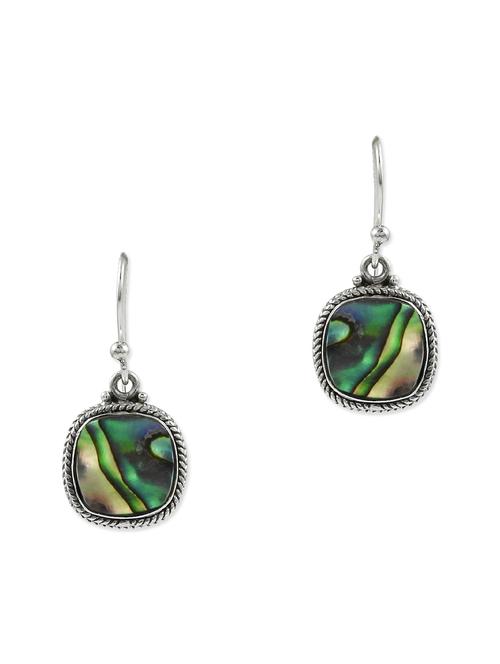 silver drop earring - 11319544 - Standard Image - 1