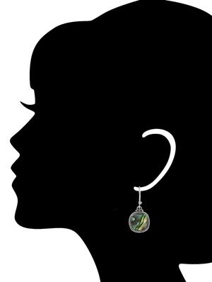 silver drop earring - 11319544 - Standard Image - 2