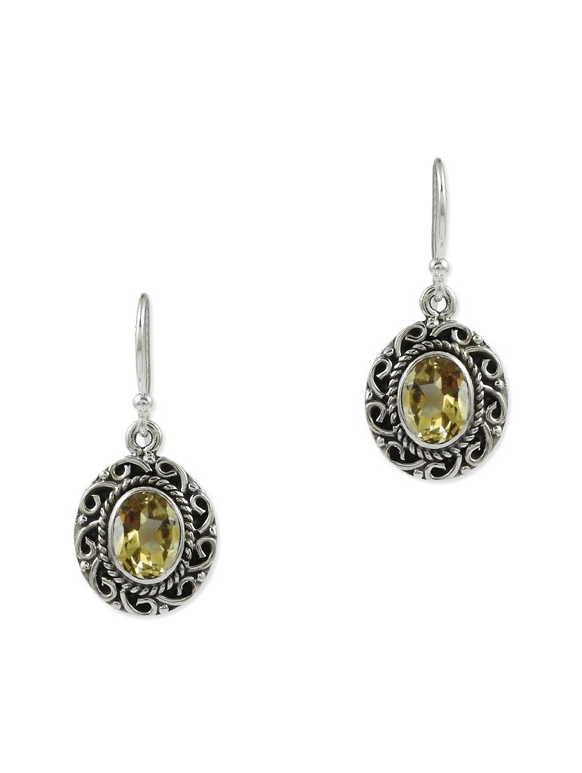 green drop earrings - 11319580 - Zoom Image - 1