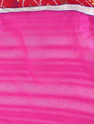pink silk saree with blouse - 11323151 - Standard Image - 4