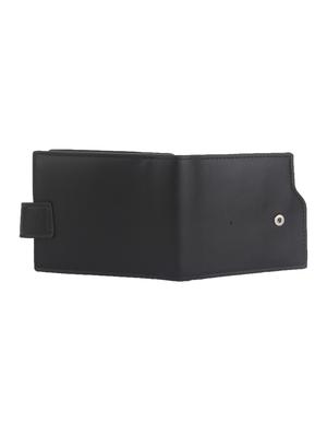 solid black leather wallet - 11326515 - Standard Image - 4