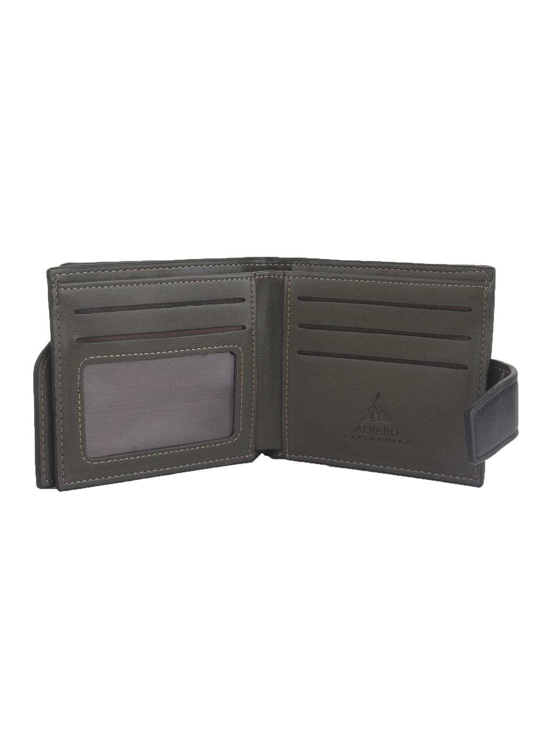 solid black leather wallet - 11326515 - Zoom Image - 2
