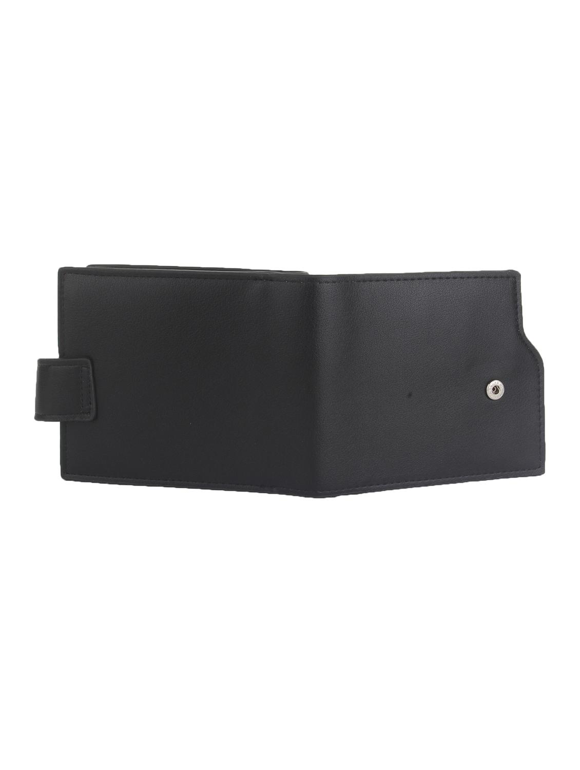 solid black leather wallet - 11326515 - Zoom Image - 4