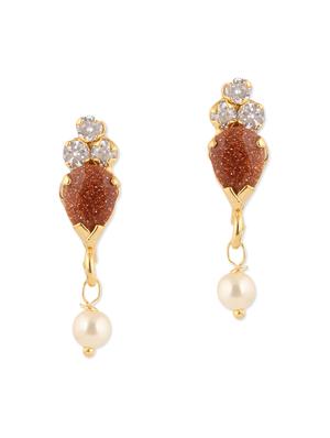 brown gold plated mangalsutra - 11333686 - Standard Image - 3