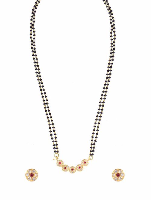 pink gold plated necklace - 11333700 - Standard Image - 1