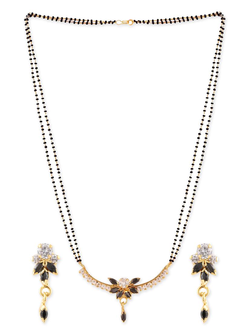 black gold plated mangalsutra - 11333738 - Zoom Image - 2