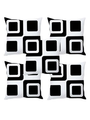 monochrome printed taffeta silk cushion cover - 1135324 - Standard Image - 3