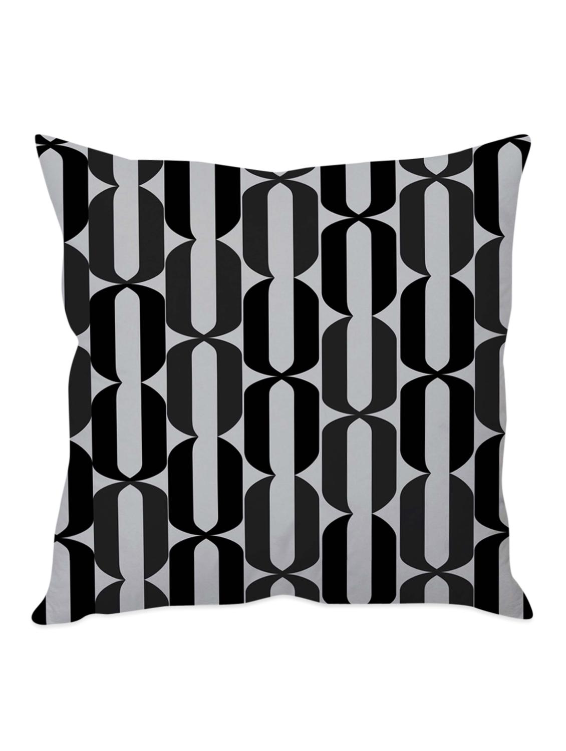 printed taffeta silk cushion cover - 1135353 - Zoom Image - 1