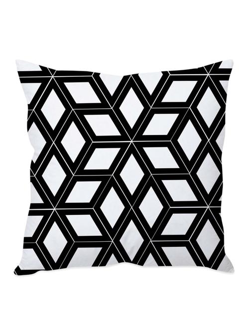 monochrome printed taffeta silk cushion cover - 1135362 - Standard Image - 1