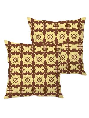 printed taffeta silk cushion cover - 1135375 - Standard Image - 2