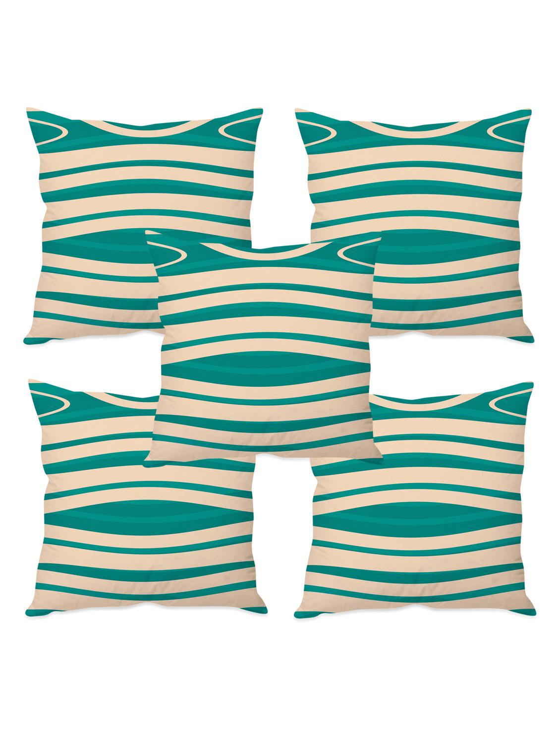 printed taffeta silk cushion cover - 1135376 - Zoom Image - 3