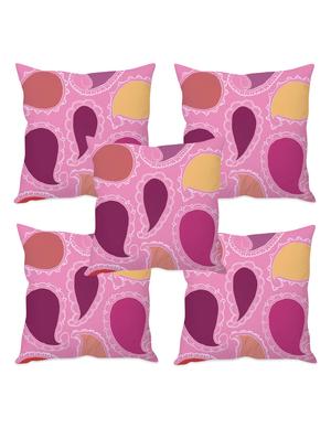 paisley printed taffeta silk cushion cover - 1135382 - Standard Image - 3