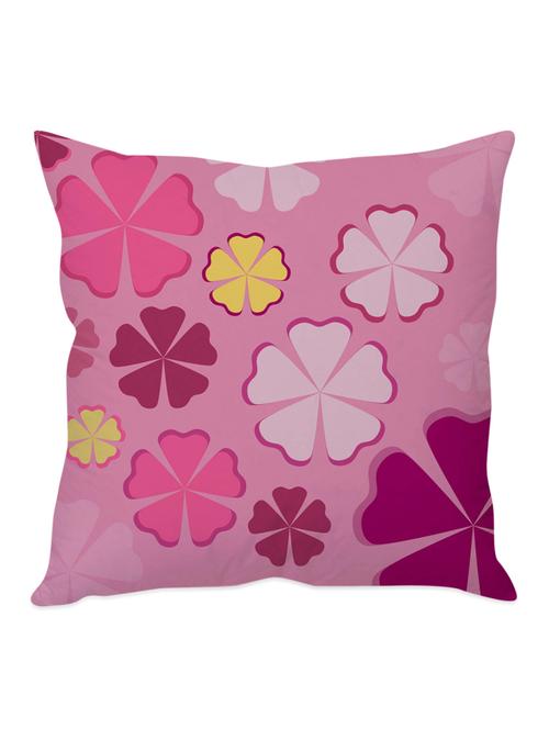 floral printed taffeta silk cushion cover - 1135397 - Standard Image - 1