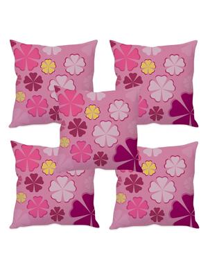 floral printed taffeta silk cushion cover - 1135397 - Standard Image - 3