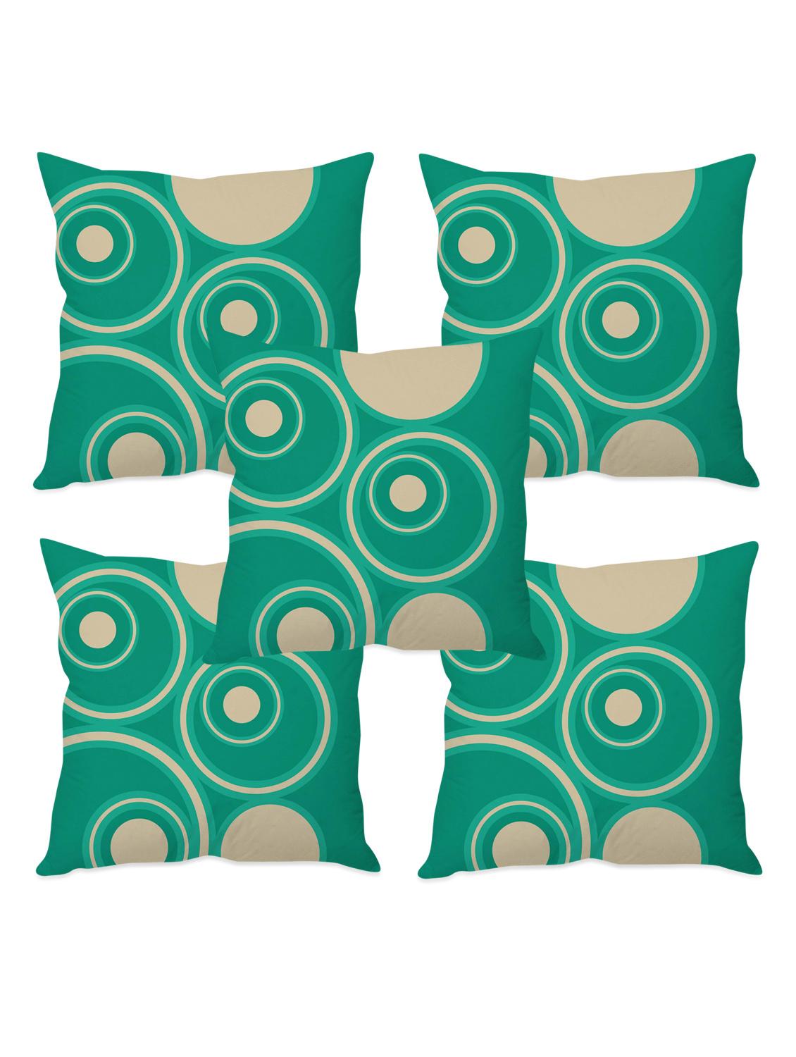 printed taffeta silk cushion cover - 1135401 - Zoom Image - 3
