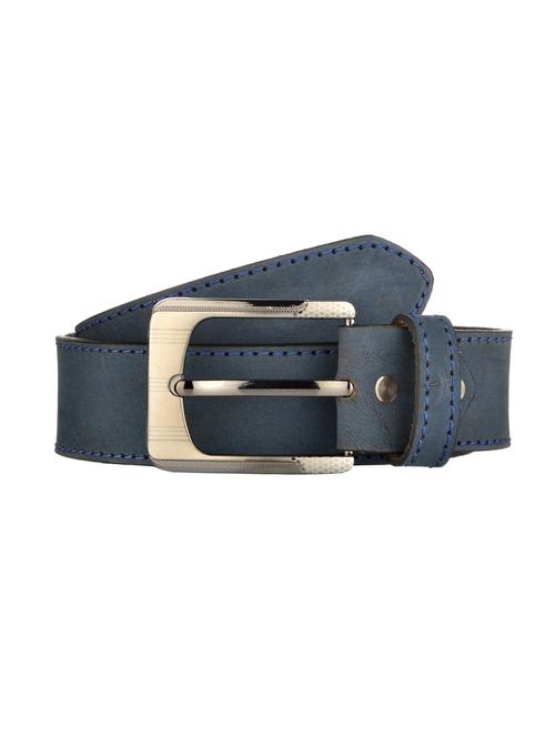 blue color, leatherette belt - 11358448 - Standard Image - 1