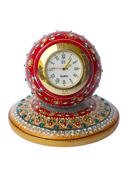 multi colored table clock - 11359452 - Standard Image - 1