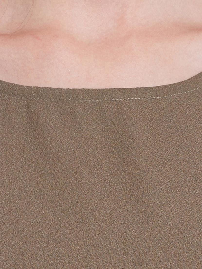 green polyester regular top - 11360279 - Zoom Image - 4