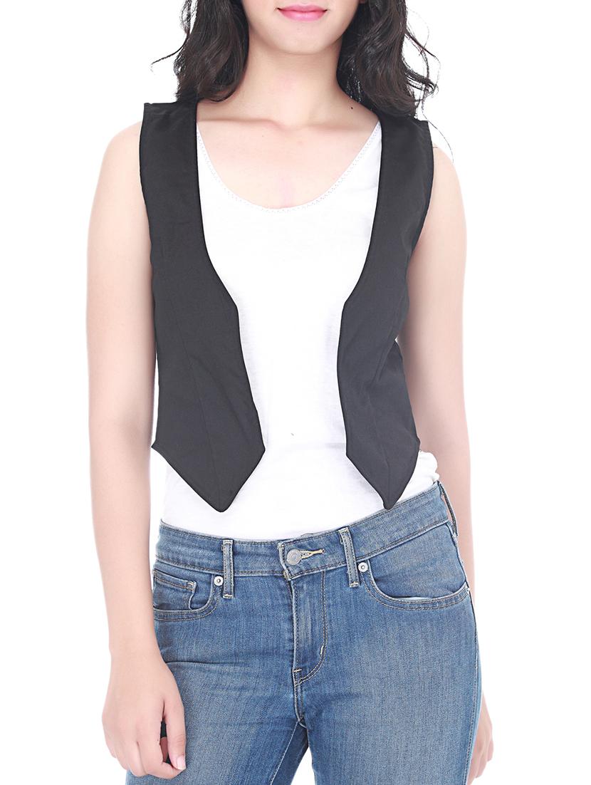 black cotton summer jacket - 11366398 - Zoom Image - 1