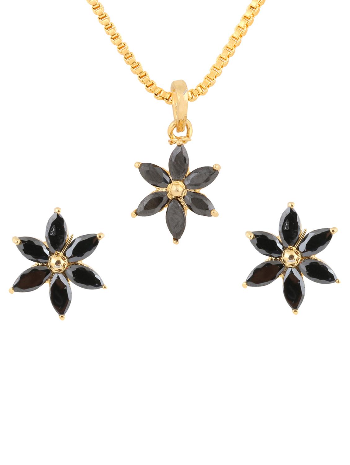 black gold plated pendant - 11367062 - Zoom Image - 1