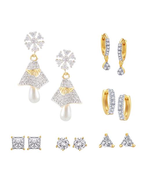combo earrings - 11369705 - Standard Image - 1