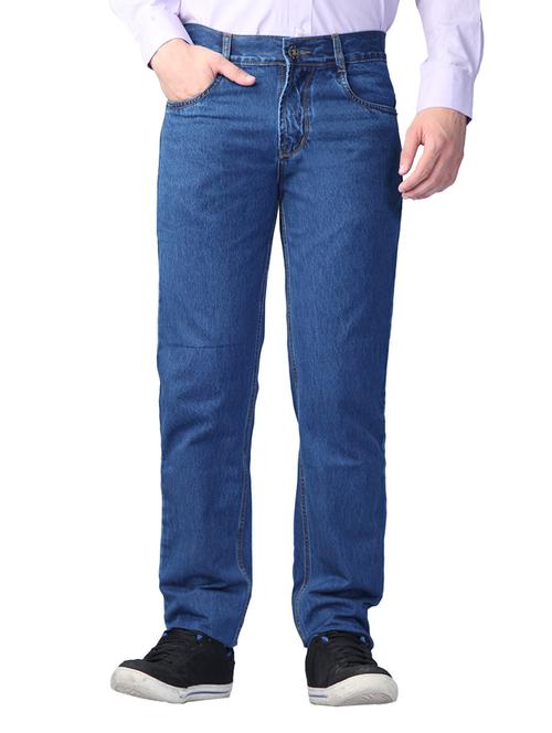 dark blue cotton jeans - 11370745 - Very Small Image - 1