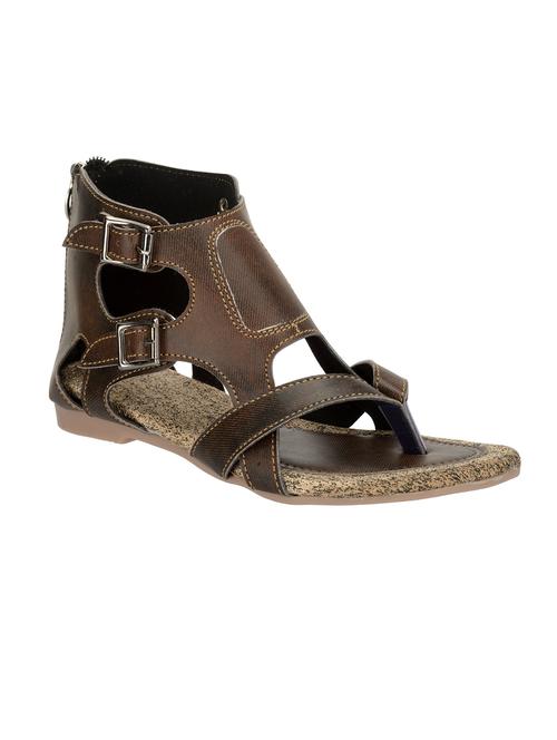 brown closed back sandal - 11374230 - Very Small Image - 1