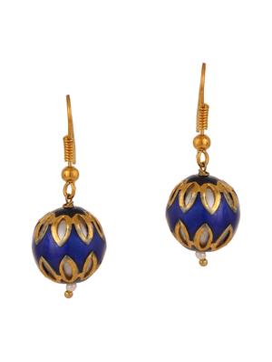 blue gold plated necklaces and earring - 11380535 - Standard Image - 4