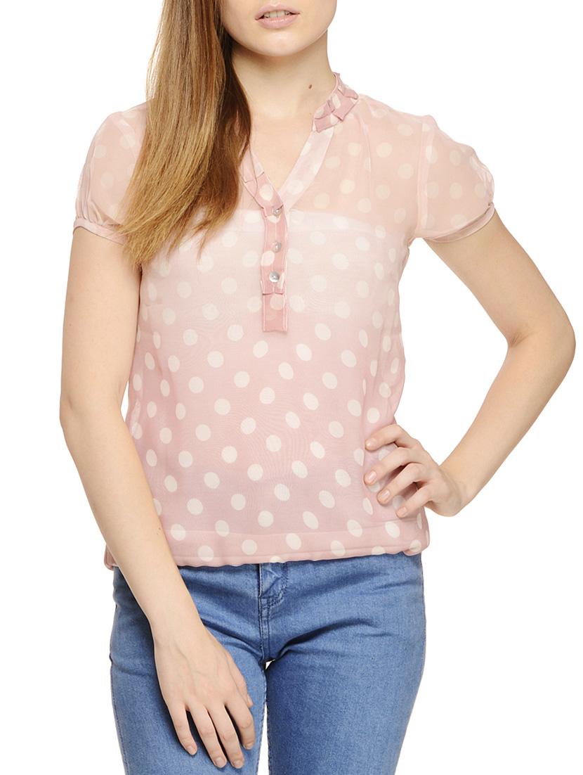 pink georgette top - 11382156 - Zoom Image - 1