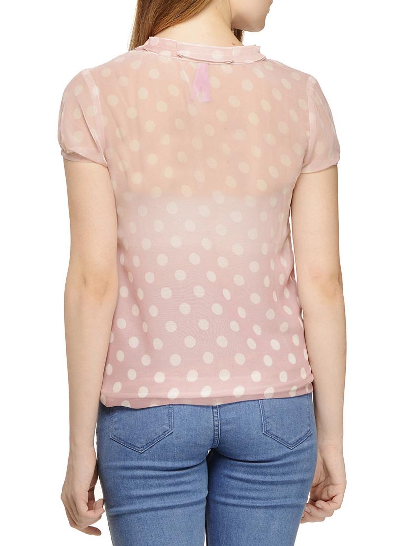 pink georgette top - 11382156 - Zoom Image - 3