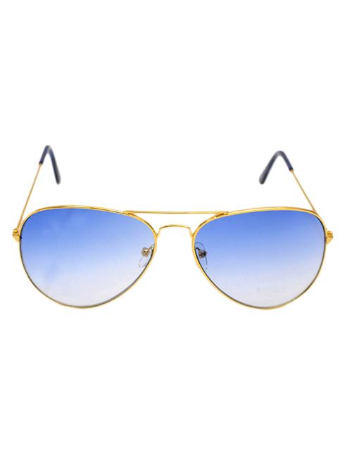 blue polycarbonate aviator men sunglass - 11388310 - Very Small Image - 1