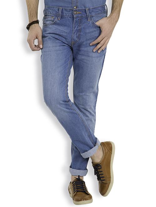 blue cotton jeans - 11391266 - Very Small Image - 1