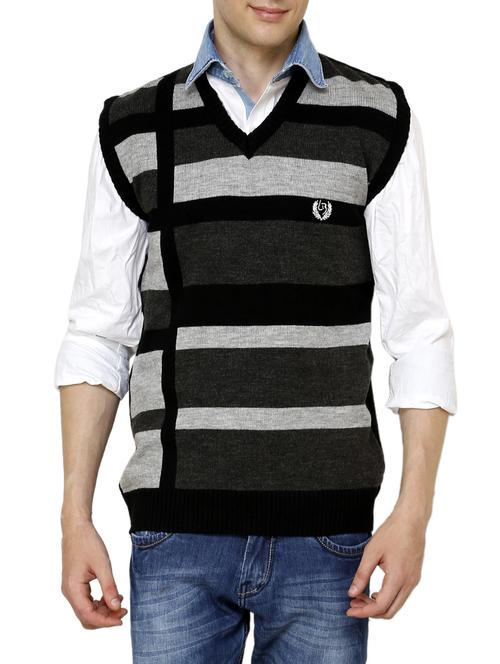 grey acrylic pullover - 11414442 - Very Small Image - 1