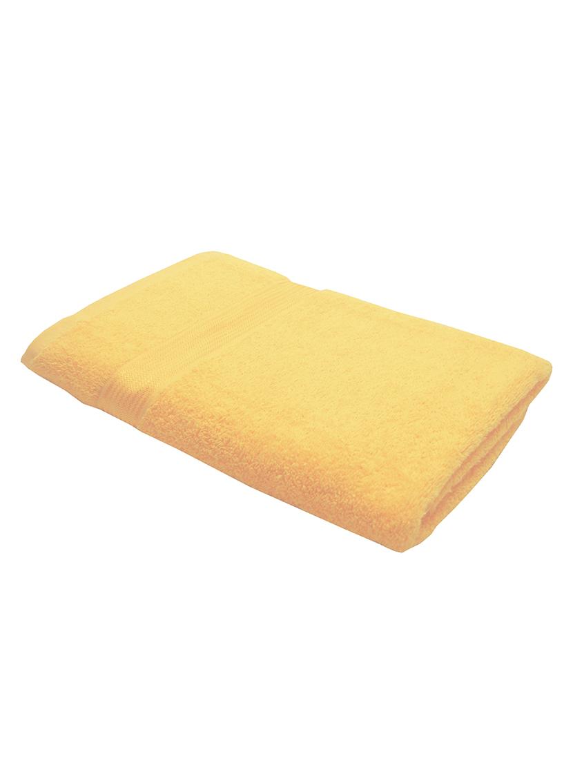yellow cotton bath towel - 11419317 - Zoom Image - 1