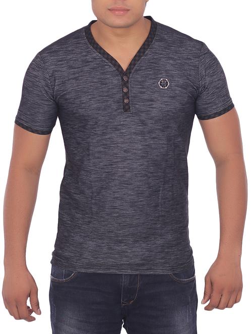 grey cotton tshirt - 11432098 - Standard Image - 1