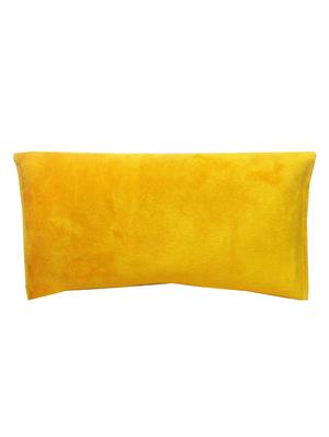yellow embellished velvet clutch - 11432325 - Standard Image - 2