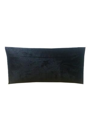 black embellished velvet clutch - 11432327 - Standard Image - 2