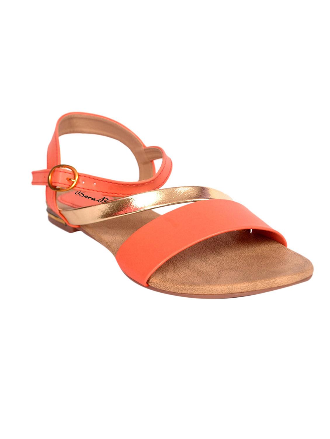 pink faux leather sandal - 11438589 - Zoom Image - 1